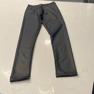 leather pants from zara